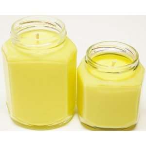    8 oz & 12 oz Oval Hex Soy Candle   Honeycomb 