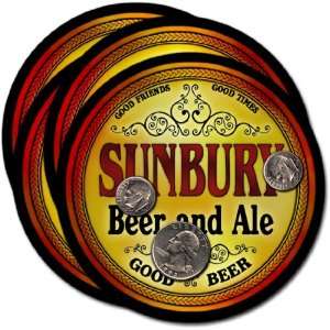  Sunbury, GA Beer & Ale Coasters   4pk 