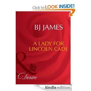 Lady for Lincoln Cade BJ James  Kindle Store