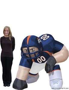 Denver Broncos NFL Bubba 5 Ft Inflatable Football Player  