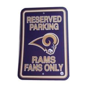  St Louis Rams Parking Sign *SALE*