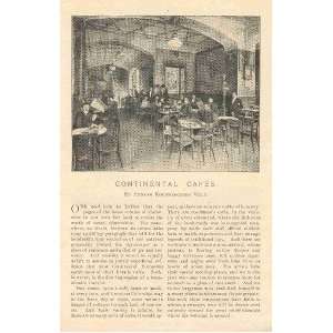    1904 Europe Continental Cafes Cafe De La Paix 
