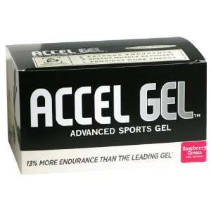   Accel Gel, 24 pk, Raspberry Cream w/ caffeine