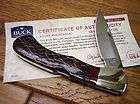Buck Knives Wilde Bill Cody Prickly Pear Cactus 532 Bucklock Knife 