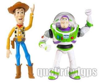 2PCS/LOT 6 Woody & Buzz Lightyear Figure Dolls Toy Story 3 Best gift 