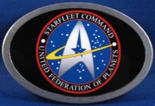 Star Trek Star Fleet Logo Pewter Belt Buckle  