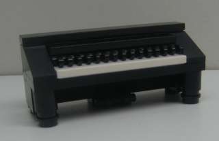 CUSTOM LEGO PIANO LOT town city music unique furniture house black for 