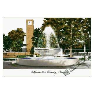   CA920 California State University Fresno Lithograph