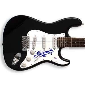  Olivia Newton John Autographed Signed Guitar & Proof PSA 