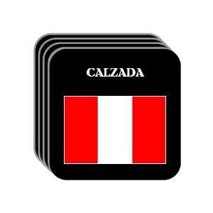  Peru   CALZADA Set of 4 Mini Mousepad Coasters 