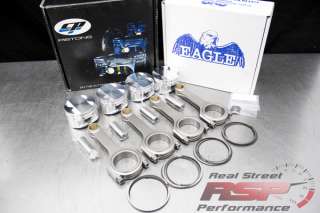 CP Turbo Pistons Eagle H Beam Rods D16Y8 9.01 75mm  