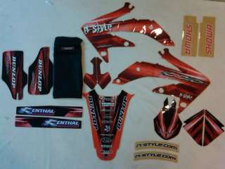 STYLE GRAPHICS,SEAT COVER PAINT 2005 08 HONDA CRF450  