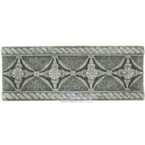  2 x 6 decorative fez fascia marrakech border tile in 