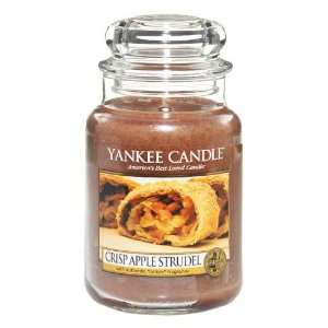    Yankee Candle 22oz Jar   Crisp Apple Strudel 