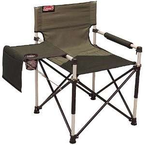  Coleman Captains Chair with Table, Green Sports 