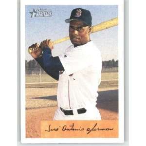  2002 Bowman Heritage #14 Jose Offerman   Boston Red Sox 