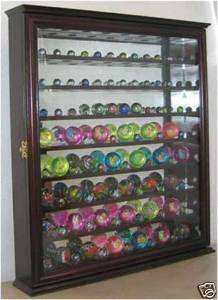 Shadow Box Display Case for Glass Marble Balls Display  