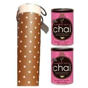    Free Chai Gift Set  2 Canisters  Grocery & Gourmet Food