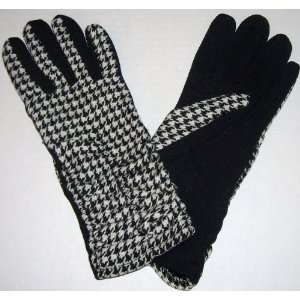   Houndstooth Fashion Stretch Top Comfort Gloves