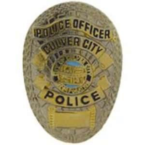   City California Police Officer Badge Pin 1 Arts, Crafts & Sewing