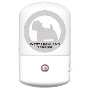    West Highland White Terrier LED Night Light