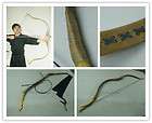 Archery Pigskin Hungarian style hunting Longbow 60IBS Bow Recurve 