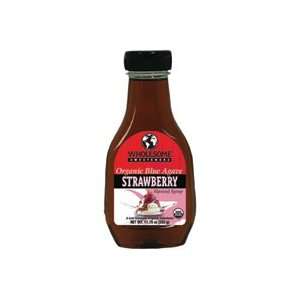 Wholesome Sweetners Organic Strawberry Flavored Blue Agave (6x11.75oz 