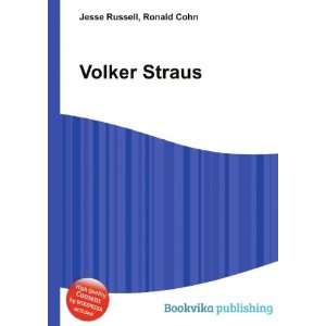  Volker Straus Ronald Cohn Jesse Russell Books