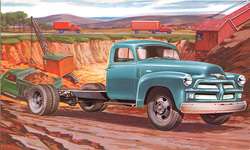 1954 Chevrolet Blue TRUCK CAB & CHASSIS Dealer Promo PC  