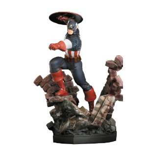   Designs Captain America Painted Statue (Action Version) Toys & Games