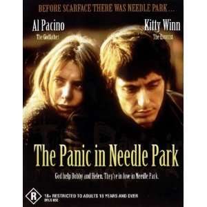 The Panic In Needle Park Poster B 27x40 Al Pacino Kitty Winn Alan Vint 