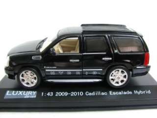 Luxury Diecast 2009 2010 Cadillac Escalade Hybrid 1/43  