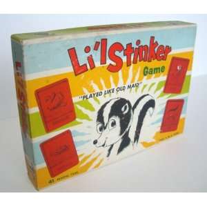 LIL STINKER GAME PLAYED LIKE OLD MAID 1956 SCHAPER   ORIGINAL   RARE 