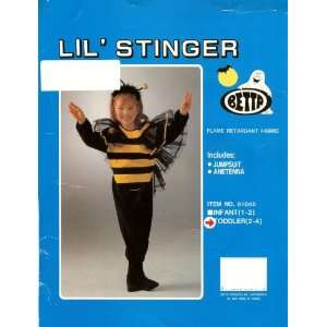  Lil Stinger Toddler Bee Costume Size 2   4 Toys & Games