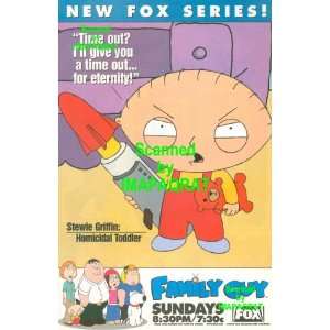  Family Guy FOX Series Premier Stewie Griffin Homicidal 