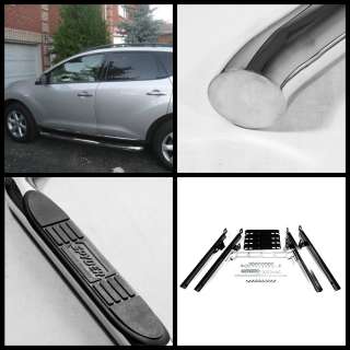 NISSAN MURANO 3 STAINLESS STEEL SIDE STEP NERF BAR  