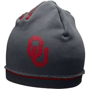  Nike Oklahoma Sooners Charcoal Jersey Knit Beanie Sports 