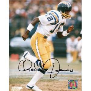  Charlie Joiner Autographed/Hand Signed San Diego Chargers 