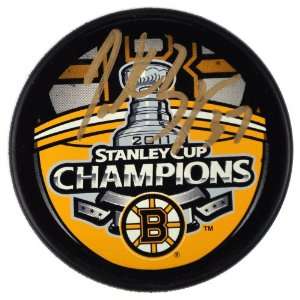 Patrice Bergeron Boston Bruins Stanley Cup Champs 2011 Autographed 