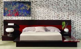 Rimini Contemporary walk on platform bed  