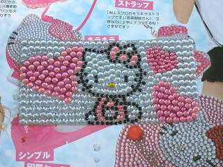 Sanrio Hello Kitty Rhinestone Cell Phone Sticker Bling  