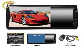 REARVIEW MIRROR MONITOR W/BLUETOOTH & BACK UP CAMERA  