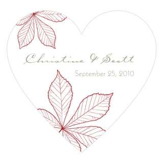   Autumn Leaf CARDS, DECALS STATIONERY COLLECTION 068180008155  