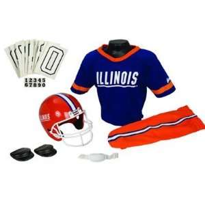    NCAA Illinois Youth Team Uniform Set, Size Medium 