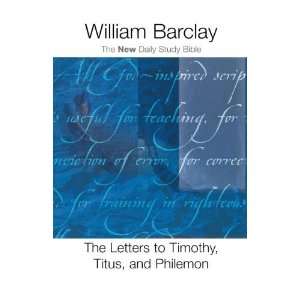   Philemon (New Daily Study Bible) [Paperback] William Barclay Books