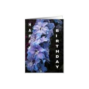  cascading beauty   birthday Card Card Health & Personal 