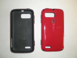 Motorola Atrix 2 Speck Candyshell Case Red and Black MB865 Atrix II 