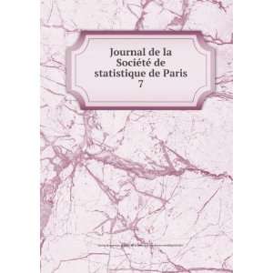 Journal de la SociÃ©tÃ© de statistique de Paris. 7 Centre 