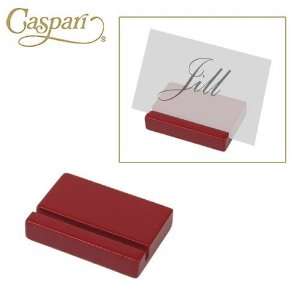  Caspari Place Card Holders HPC110 Sienna Red Everything 
