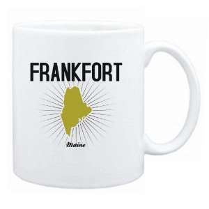   Frankfort Usa State   Star Light  Maine Mug Usa City
